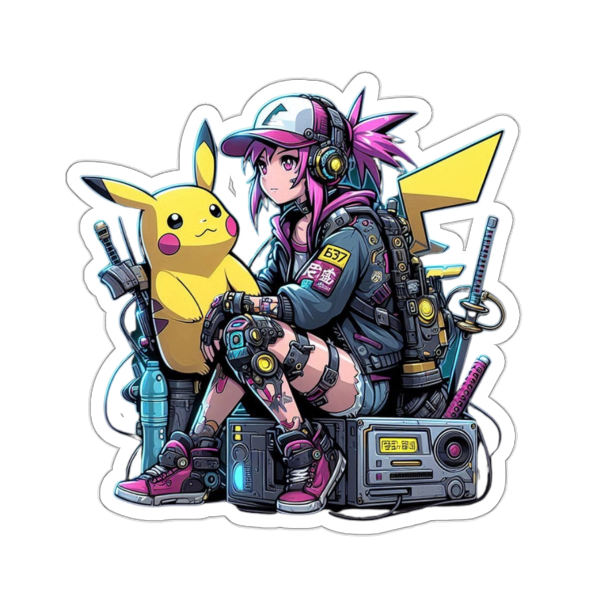 Poke Crypt Trainer 2 Sticker
