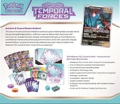 TCG: Scarlet & Violet—Temporal Forces Elite Trainer Box