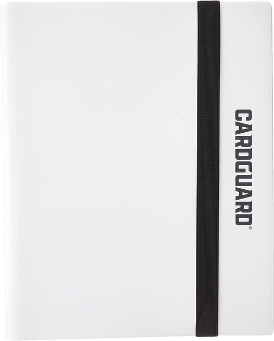 Trading Card Pro-Folio, 9-Pocket Side-Loading Pages, Holds 360 Cards, White