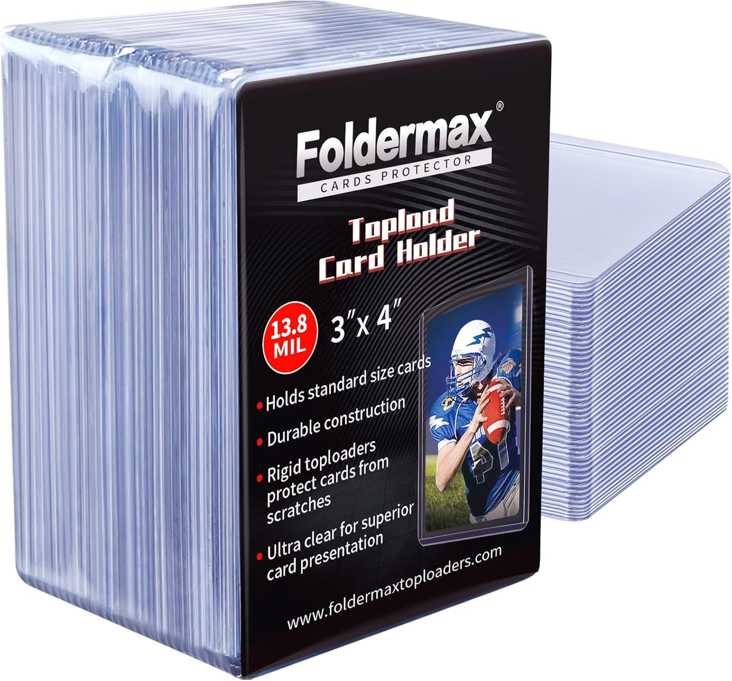 Premium Top Loaders Pokémon Trading Card Sleeves - 30 Count Trading Card Protectors for Maximum Durability and Protection